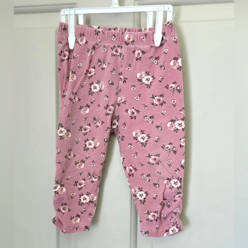 10/$10 Bundles Floral Leggings 3-6 M